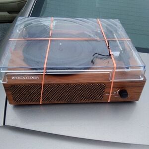 Wockoder portable turntable